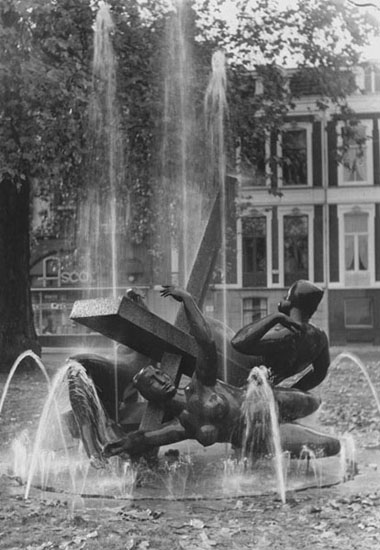 Utrecht, 1959, Fontein, De Muze, Lucasbolwerk