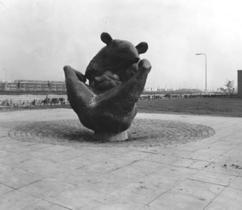 Utrecht, 1960, Speelbeer, Peltschool