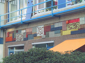 Zeist, 1975, Wandreliëf, Heerenwegen