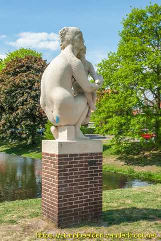 Hilversum, vrouw met kind