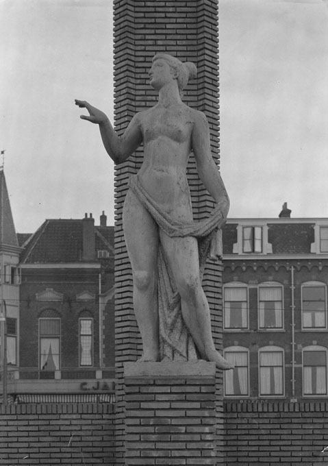 Utrecht, 1947, Fontein, Smakkelaarsbrug