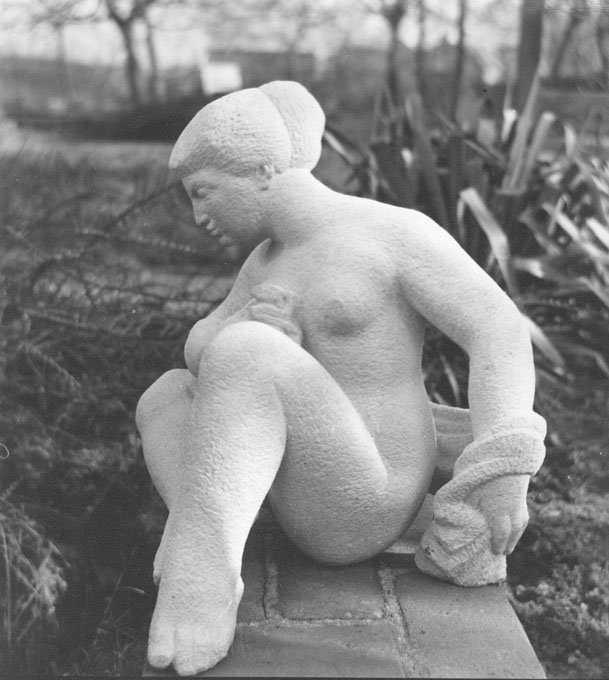 Hilversum, 1961, Moeder met kind, 
